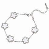 Silver | Clover Bracelet
