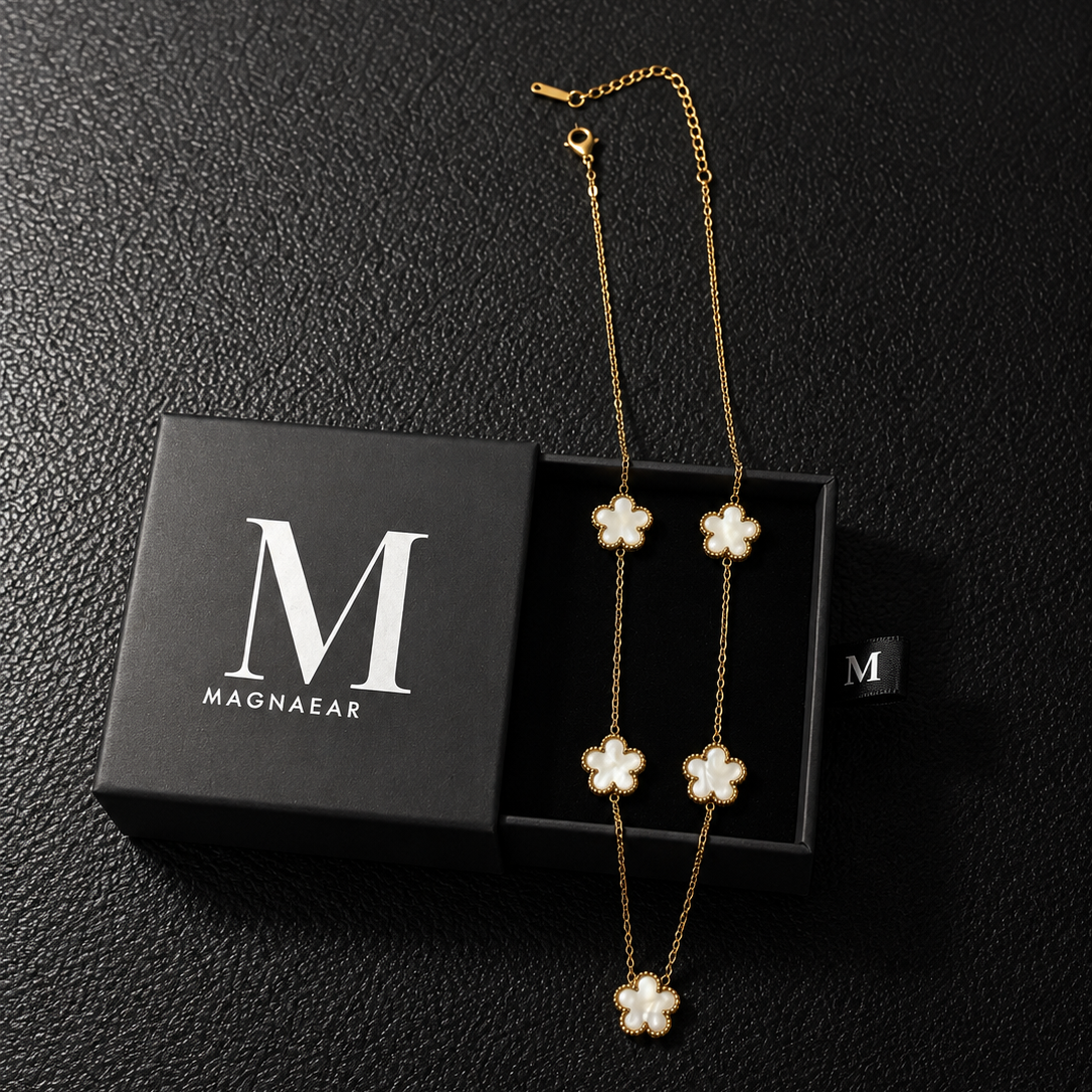 Gold | Five Clover Necklace