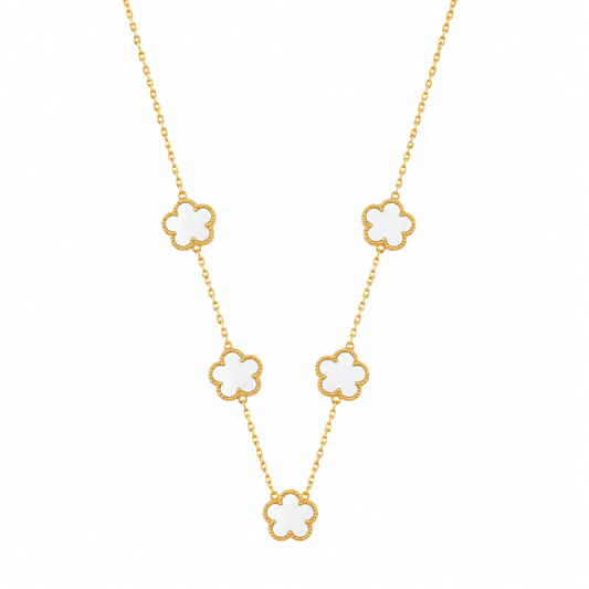 Gold | Five Clover Necklace