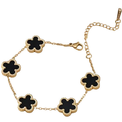 Gold | Pavé Clover Bracelet