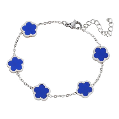 Silver | Clover Bracelet