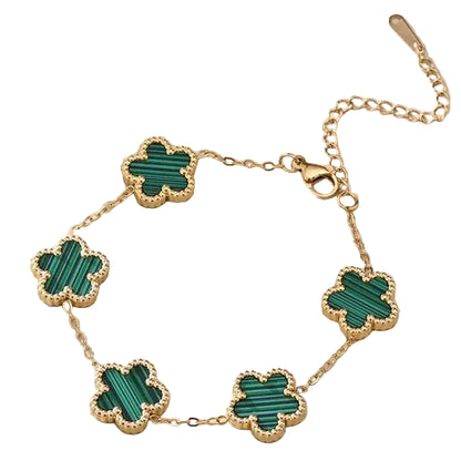 Gold | Pavé Clover Bracelet
