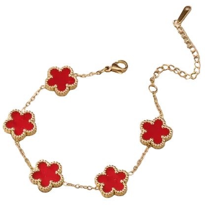 Gold | Pavé Clover Bracelet