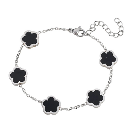 Silver | Clover Bracelet