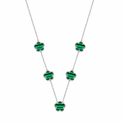 Silver | Five Clover Necklace