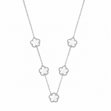 Silver | Five Clover Necklace