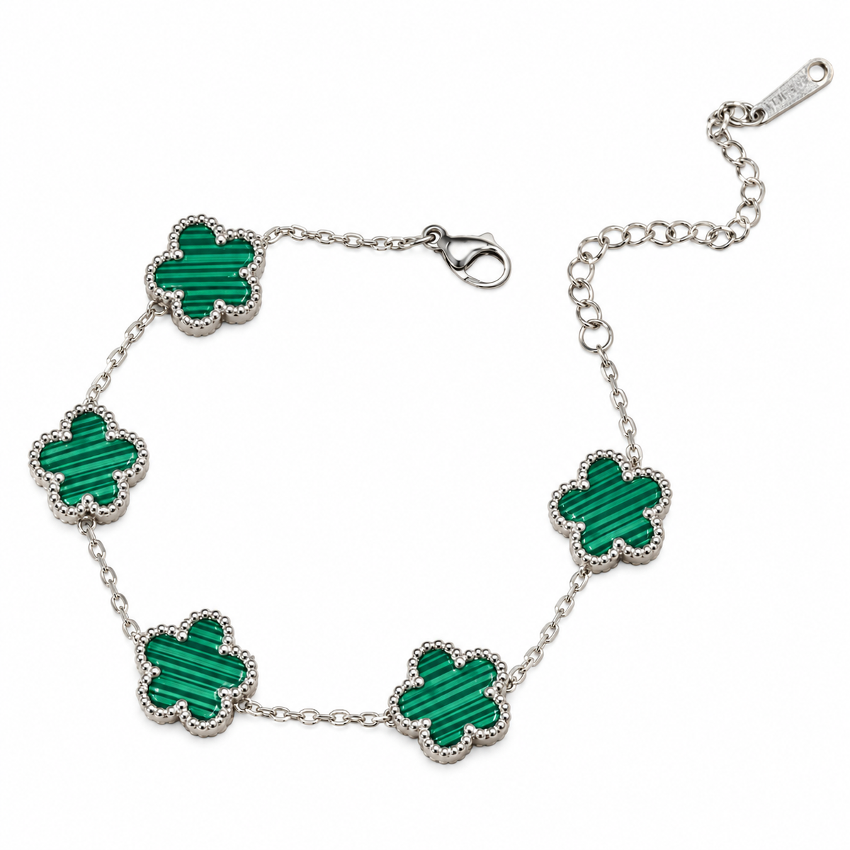 Silver | Clover Bracelet