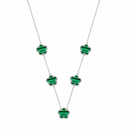 Silver | Five Clover Necklace