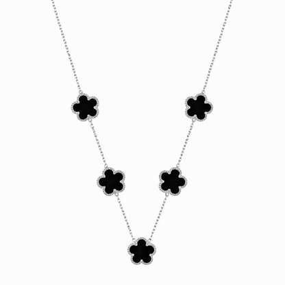 Silver | Five Clover Necklace
