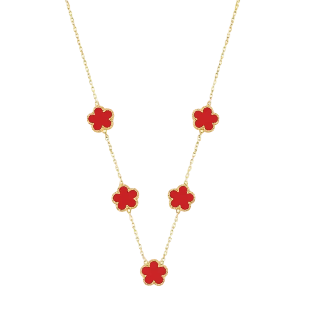 Gold | Five Clover Necklace