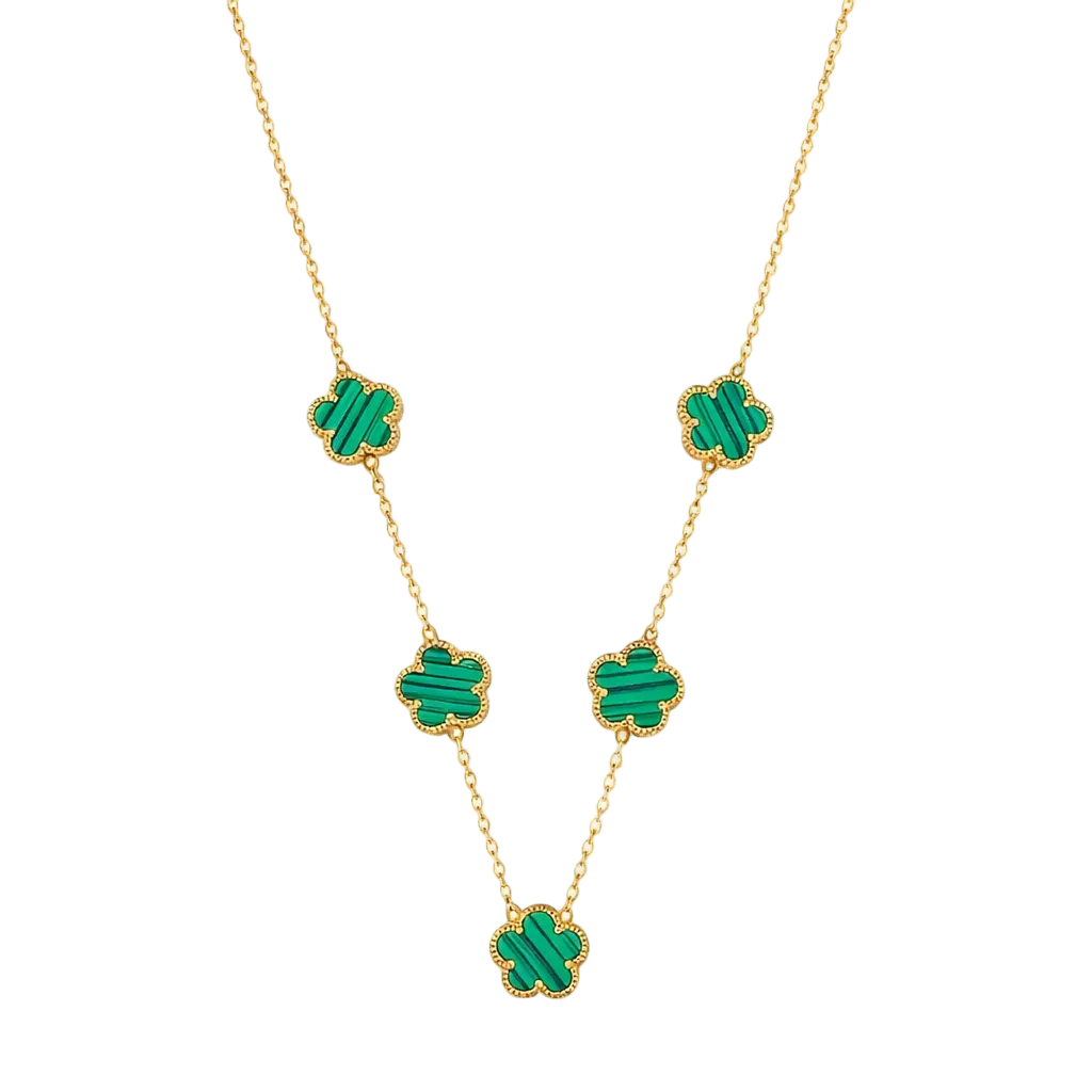 Gold | Five Clover Necklace