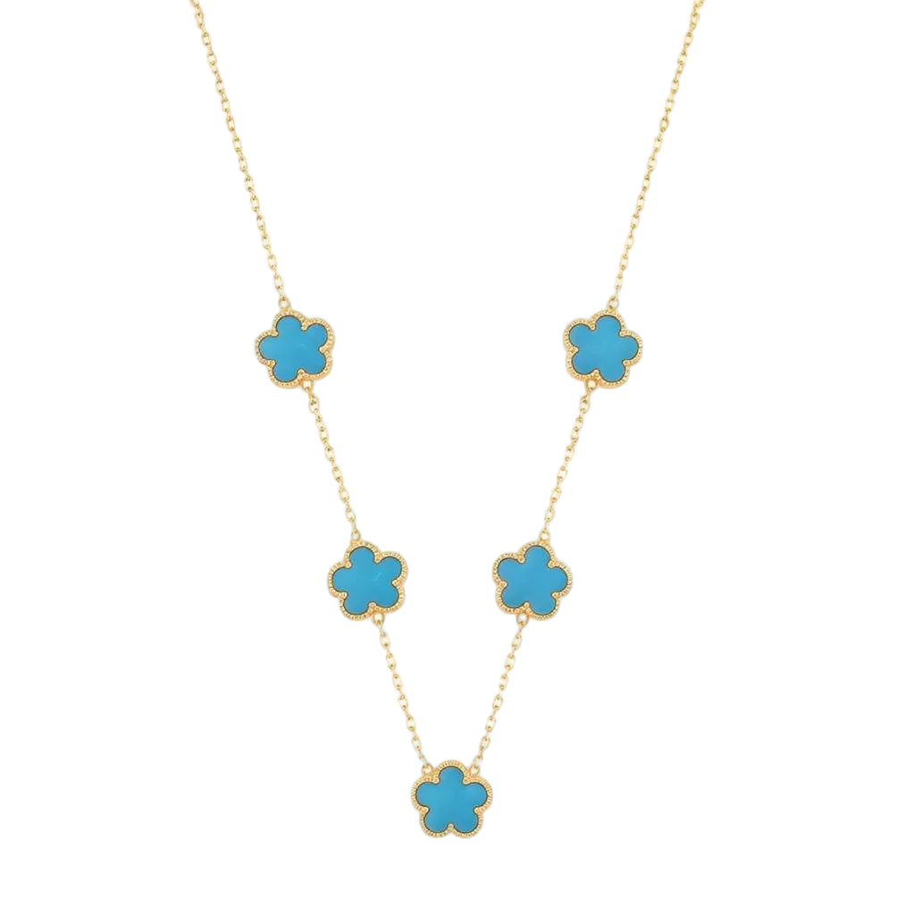 Gold | Five Clover Necklace