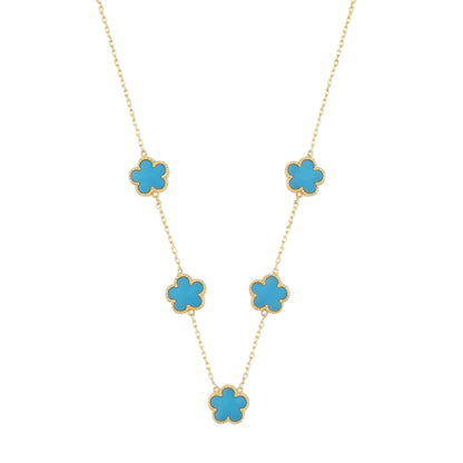 Gold | Five Clover Necklace